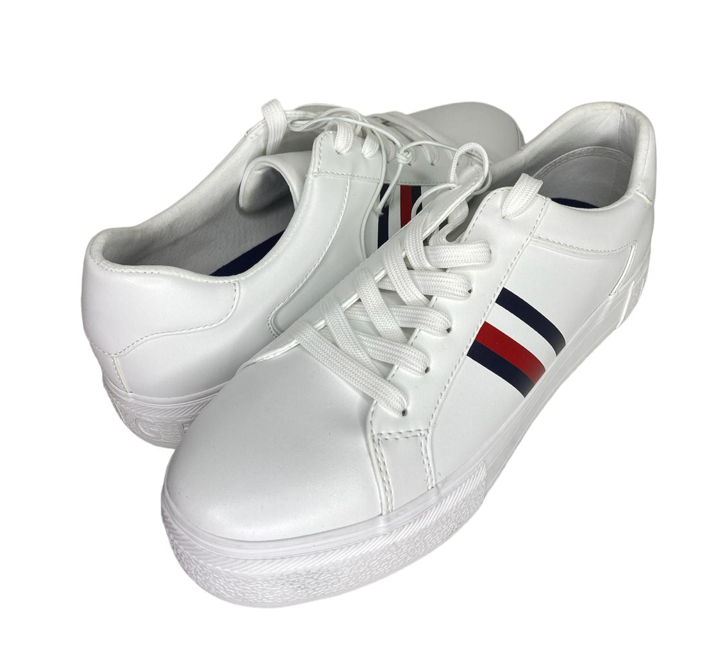 Tenis Blancos Tommy Hilfiger para Dama Talla 9.5 USA .
