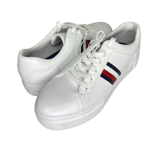 Tenis Blancos Tommy Hilfiger para Dama Talla 9.5 USA .