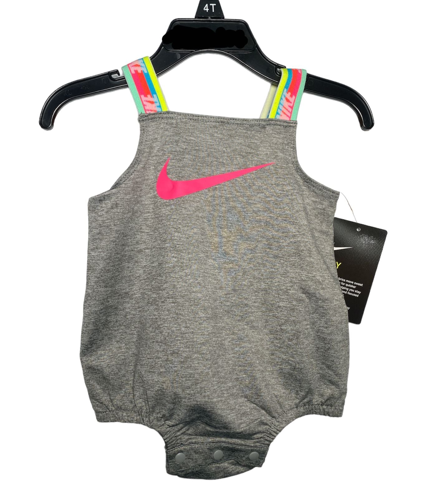 Trajes de Baño de Niña Nike - Talla 6M ROSA, GRIS Y FLORAL