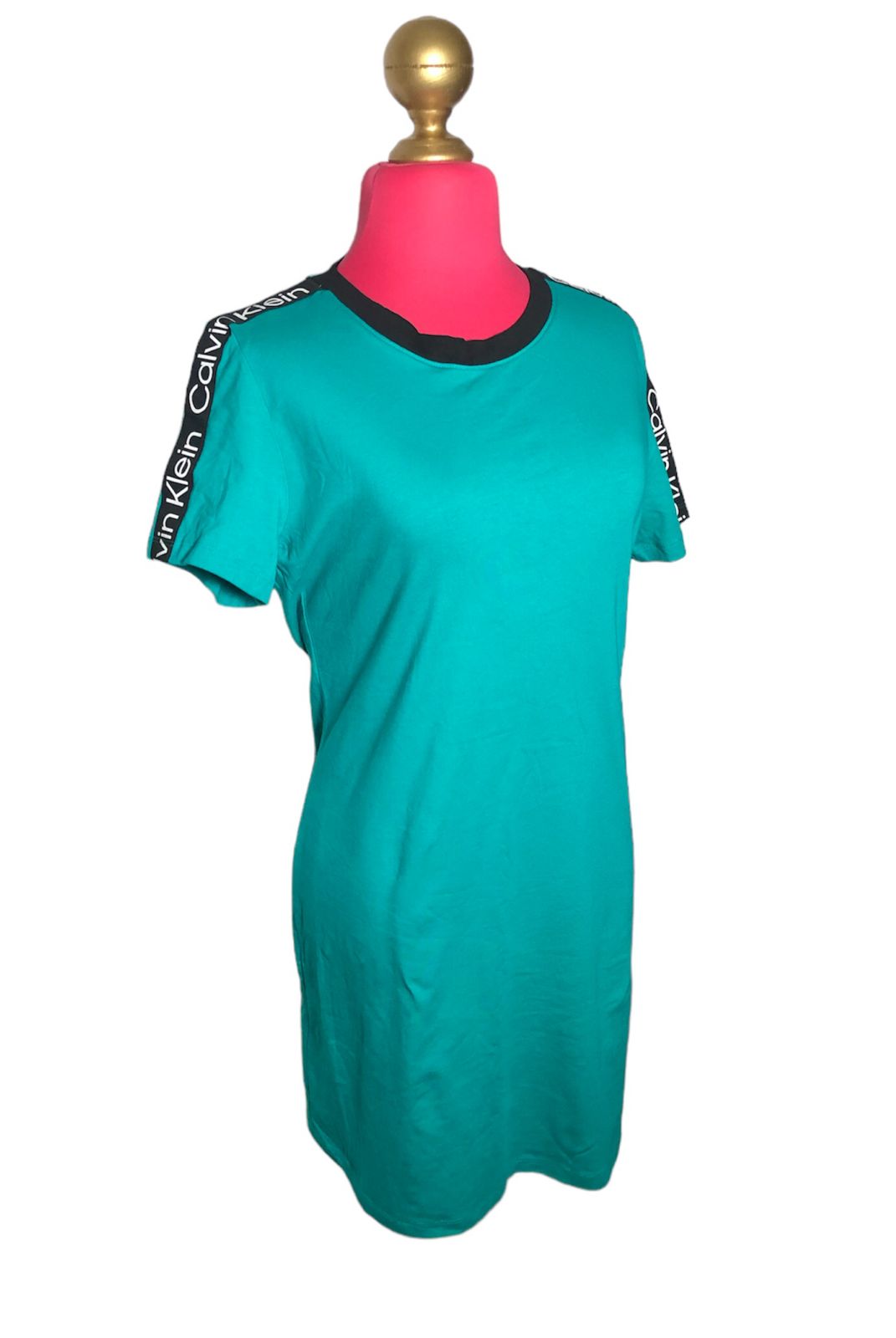 Vestido Calvin Klein Verde TALLA M Y S