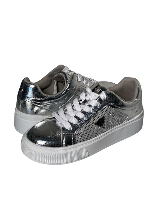 Tenis Guess Plateados - Estilo Urbano y Moderno TA LLA 9 USA